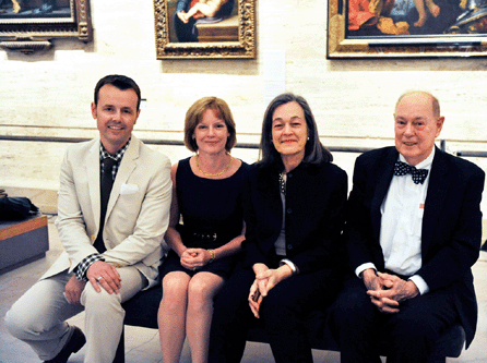 Kelly Wright, Freeman's New England representative was the host for the event along with Freeman's Amy Parenti, Americana specialist; Lynda Cain, vice president and director of American furniture and decorative arts; and Beau Freeman, Freeman's chairman.