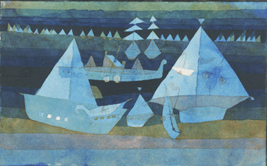 Paul Klee, "Small Picture of a Regatta,†1922, watercolor on paper, 5¾ by 9 inches, gift from the estate of Katherine S. Dreier, 1953, the Phillips Collection, Washington, D.C. As part of its anniversary celebration, the Phillips will recreate its Klee Room, which opened in 1948 as the first room in any museum dedicated exclusively to Paul Klee's work. Duncan Phillips assembled 13 of Klee's works, which were hung together from 1948 to 1982. This installation will be on view September 29⁄ecember 31.
