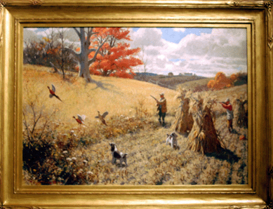 Copley Fine Art set a record with "Springers and Pheasants†by Aiden Lassell Ripley when it brought $97,750.