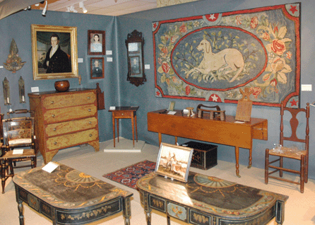 Samuel Herrup Antiques, Sheffield, Mass.