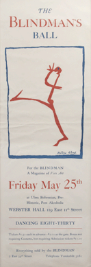 Published by Henri-Pierre Roché, The Blindman's Ball, April 10, 1917, helped establish Dada. Collection of Francis M. Naumann and Marie T. Keller, Yorktown Heights, N.Y. †Dana Martin photo, ©Beatrice Wood Center for the Arts/Happy Valley Foundation