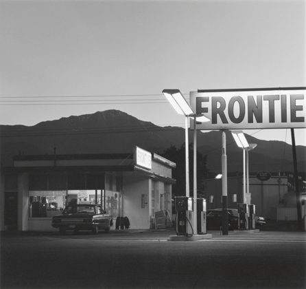 Robert Adams, "Pikes Peak, Colorado Springs, Colorado,†1969, gelatin silver print. Yale University Art Gallery, purchased with a gift from Saundra B. Lane, a grant from the Trellis Fund and the Janet and Simeon Braguin Fund. 