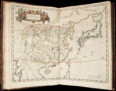 Joannes Blaeu's Novus Atlas sold to an Internet bidder from China for $27,000. 