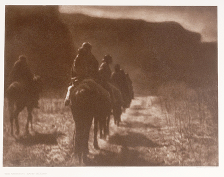 From Edward Curtis, North American Indians Portfolio Volume 1: The Apache. The Jicarillas. The Navaho, which realized $28,200.