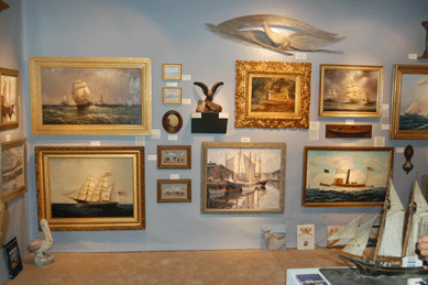 Port 'N Starboard Gallery, Falmouth, Maine.