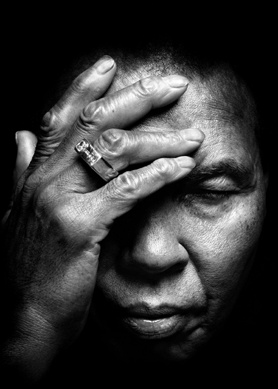 From the "Freedom Now: Photographs by Platon†exhibition. Platon for The New Yorker, "Muhammad Ali,†December 2009. Light jet print. Courtesy of the artist.