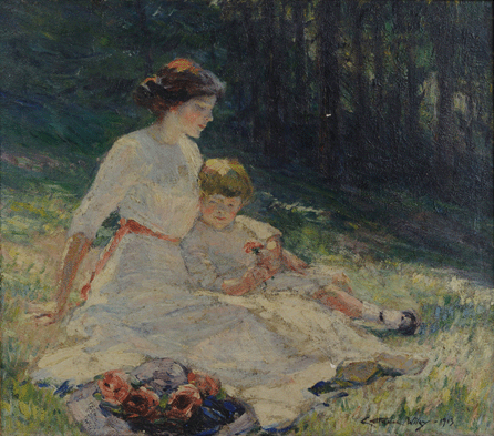 Catherine Wiley (1879‱958), untitled, 1913, oil on canvas, 28½ by 32¾ inches.
