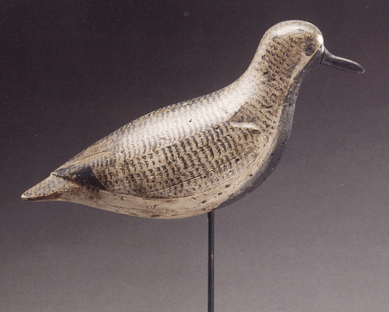 This black-bellied plover was made by Obediah Verity of Seaford, N.Y., around 1880. Estimated at $25/40,000, it fetched $28,750. "We had it a few years ago and it sold for about the same price,†said O'Brien.