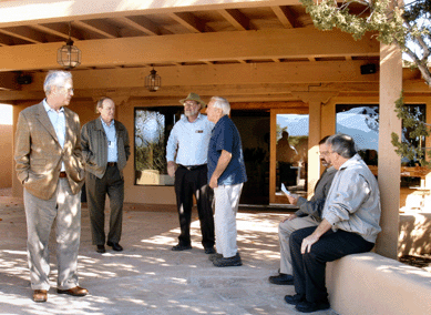 A visit to Santa Fe, N.M., in fall 2009 took members to the studio and gardens of artist Allan Houser.