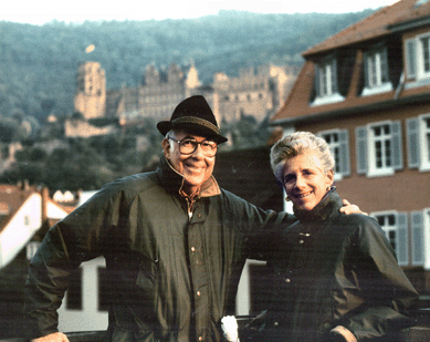 "People like Mary Black, Tom Rizzo and Charlie Santore were involved in the society in the early days and were a great influence on us. Over the years, we have gotten to know very nice people and have seen collections that would never have been accessible to us,†says founding member Joan Johnson, here with her husband, Victor, on a trip to Germany in 1991. Courtesy Joan and Victor Johnson.