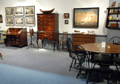 Nathan Liverant and Son Antiques, Colchester, Conn.