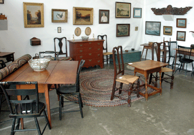 Melissa Bourque Antiques, Garrison, N.Y.