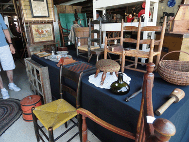 Melissa Bourque Antiques, Garrison, N.Y.