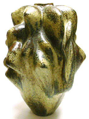 The Axel Salto vase, 22 inches tall, achieved $56,350.