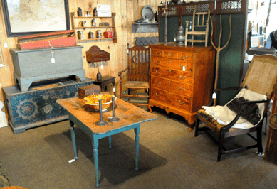 Norman Gronning Antiques, Shaftsbury, Vt.