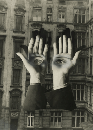 Herbert Bayer, "The Lonely Metropolitan,†gelatin-silver print photomontage with gouache and airbrush, realized $1,482,500 (record for the artist at auction).