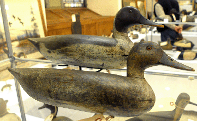A pair of pintail by Charles Schoenheider, the only ones known, went out at $54,625.