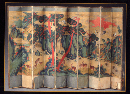 The top lot of the auction came from the Asian offerings as a rare Korean longevity screen sold for $603,500. 