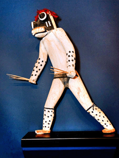 Hopi Stone Eater kachina, Toby Herbst, Santa Fe, N.M.