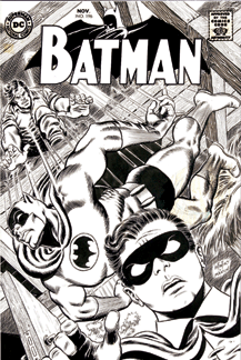 A Batman #196 cover from Carmine Infantino/Murphy Anderson also fetched $59,750 at Heritage's signature auction.