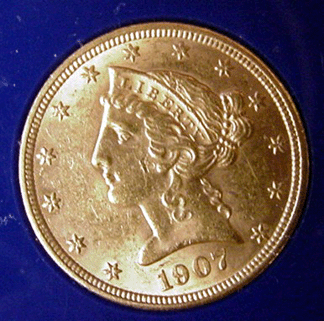 A complete set of Morgan silver dollars from 1878–1921 that was offered sold for $14,850. The dollars that feature the image of Lady Liberty are known as Morgan dollars after their designer George T. Morgan, who later became the chief engraver of the US Mint. Philadelphia schoolteacher Anna Willess Williams was said to have been the model for Lady Liberty.