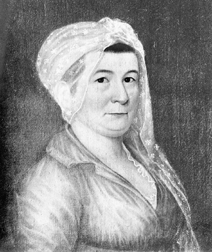 Ethan Allen Greenwood (1779–1856), "Elizabeth Denny Ward” (1760–1846), circa 1820, oil on canvas, 36 ½ by 31 1/3 by 2 ½  inches.