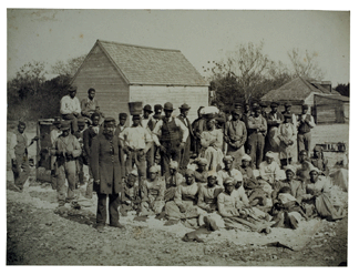  "Slaves of Thomas Drayton, Hilton Head,†albumen photograph, circa 1861‶2, sold for $10,800.