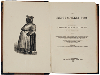 First and only edition of The Creole Cookery Book by the Christian Women's Exchange of New Orleans, 1885, brought $2,400.