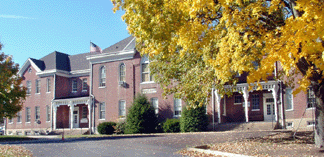 The museum is housed in the 1859 Common School in Bedford, Penn. Photo courtesy Melinda Zonger.