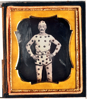 "Clown,†unknown maker, circa 1855, daguerreotype. The Nelson-Atkins Museum of Art; gift of Hallmark Cards, Inc. 