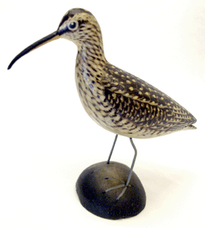 The Crowell miniature curlew jack was the first of the minis to be offered from the Chase collection. It sold for $9,200.