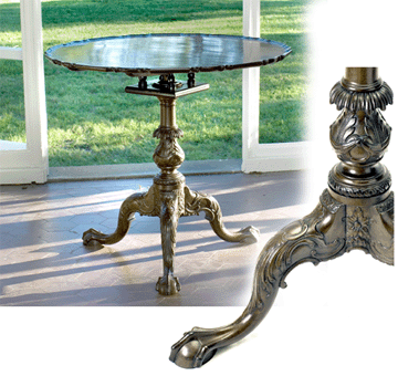Pie crust tea table deals