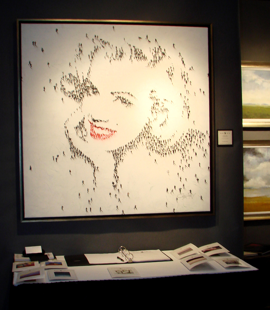 Renjeau Galleries, Natick, Mass., priced Craig Alan’s “Marilyn” at $ 13,500.