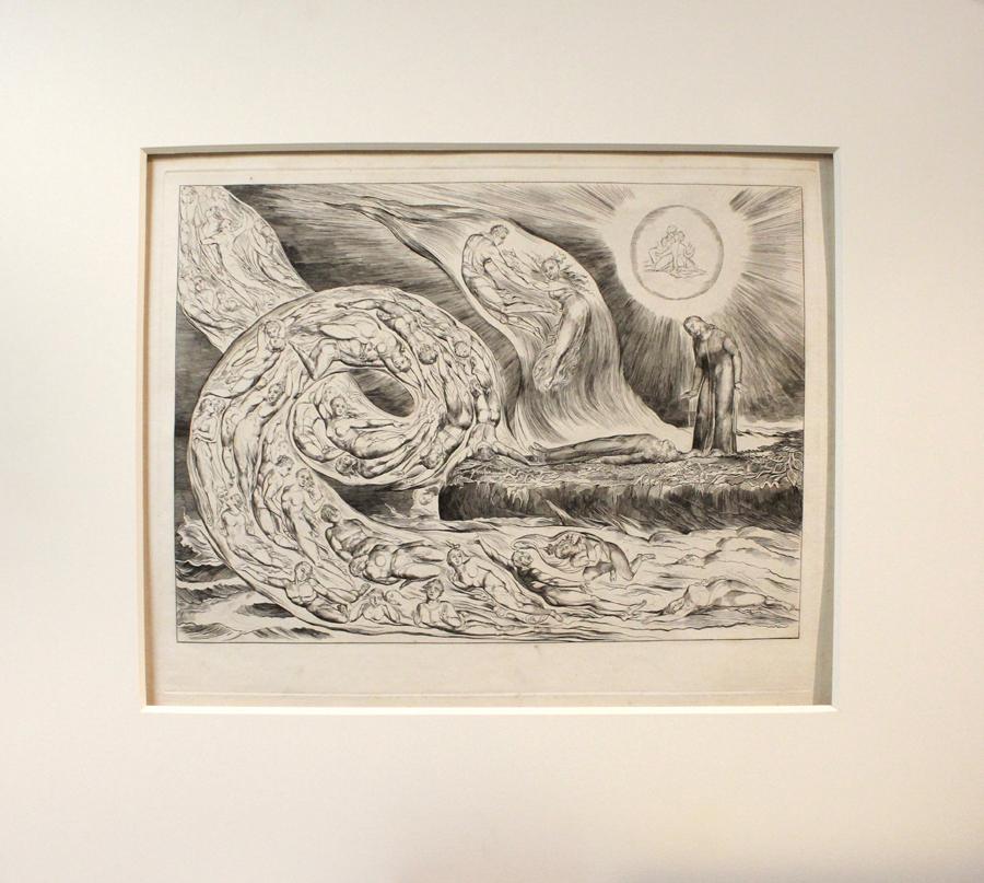 William Blake, first printing of “Illustrations to <i>Dante’s Inferno</i>,” London, for<br>John Linnell, 1838. John Windle Antiquarian Bookseller, San Francisco