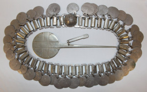 Excellent-Rare-Mapuche-Silver-Head-Ornament