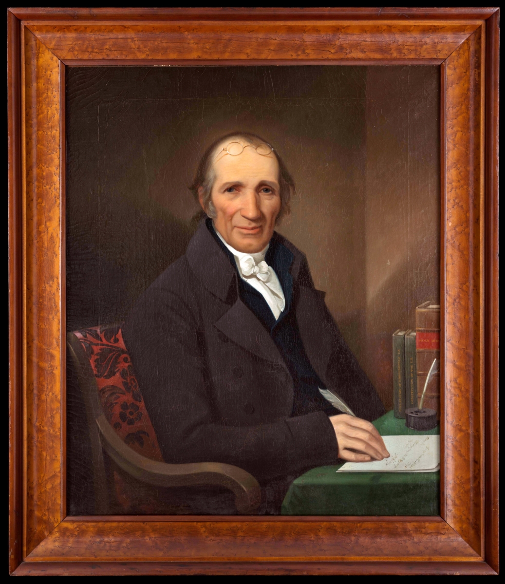 Portrait of William King, Jr, Washington, D.C., by James Alexander Simpson, 1841 oil on canvas. Museum purchase, Elaine and Don Bogus, Jerry Dalton, Elizabeth T. Gessley, Mary and Clinton Gilliland, Robert F. Grossman, Philip LeDuc, Marcia and Lawrence Long, Margaret Mathews, Margaret Beck Pritchard, Mark and Loretta Roman, and Community Foundation for Northern Virginia/The MOTSTA Fund.