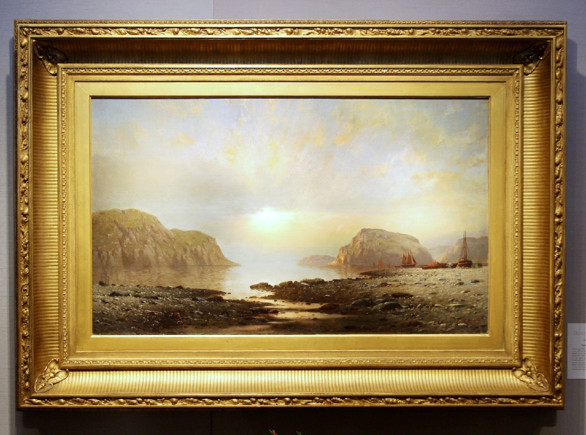 “A Calm Afternoon, Coast of Labrador” by William Bradford, 1874, oil on canvas. Questroyal Fine Art, New York City