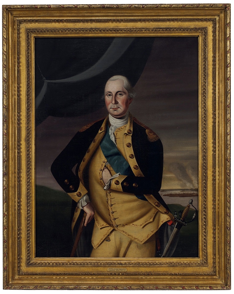 “George Washington at Bunker Hill” by Samuel King is part of the J. Altmayer family collection, Palmetto Hall, at Christie’s on January 19.