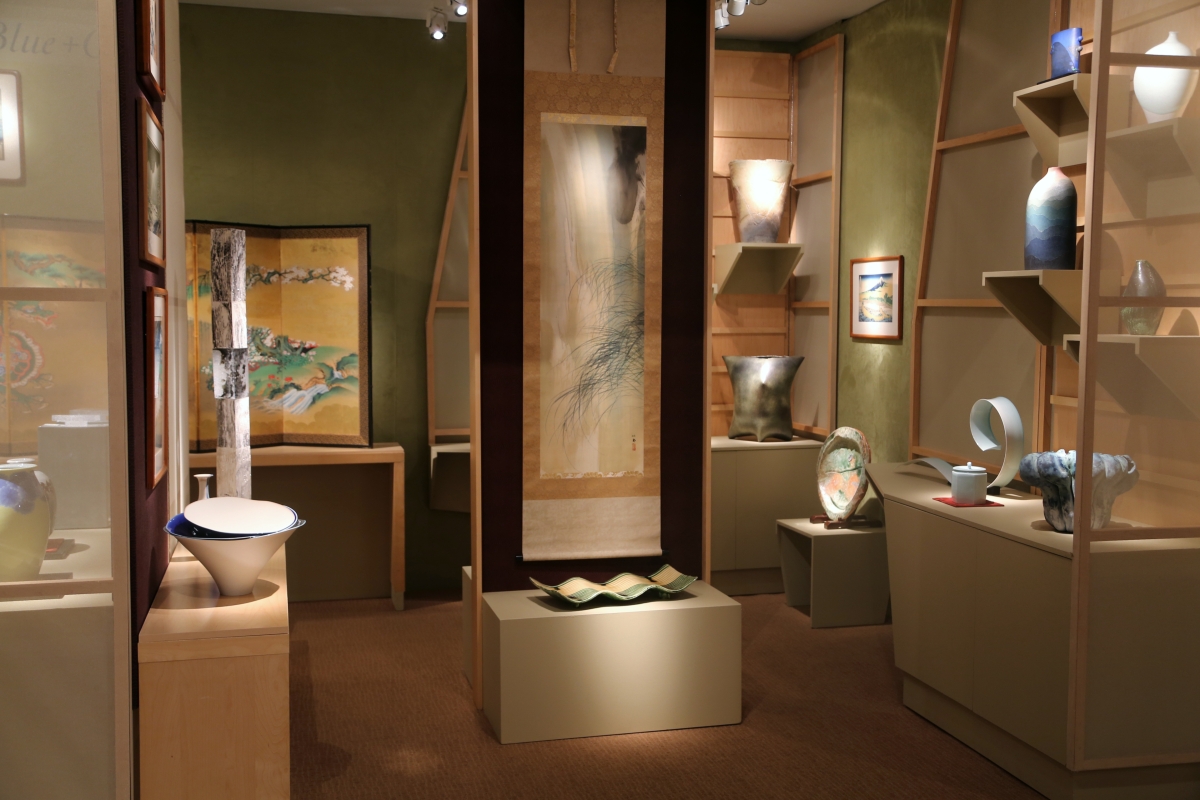 Contemporary and Twentieth Century ceramics by Kondo Takahiro, Takiguchi Kazuo, Miyashita Zenji and Fukumoto Fuku were on show at Joan B. Mirviss Ltd, New York City.