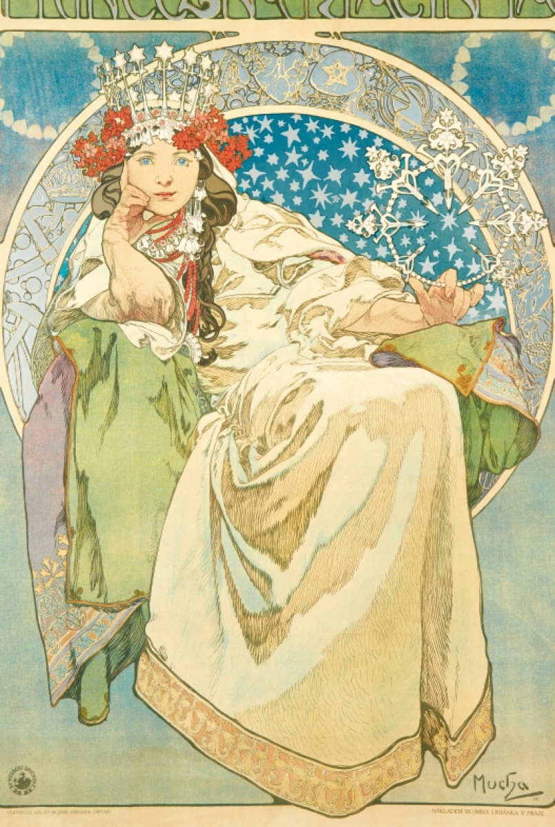 Swann Galleries is offering Art Nouveau posters by Alphonse Mucha and his contemporaries on January 26.