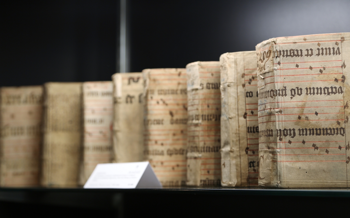 Eight volumes of Aristotle’s work and Cicero’s letters, circa 1596–1600, were on offer at Maggs Bros Ltd, London