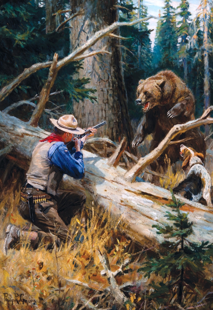 “Dangerous Sport” by Philip R. Goodwin (1882–1935), oil on canvas, $339,300, an auction record for the artist.