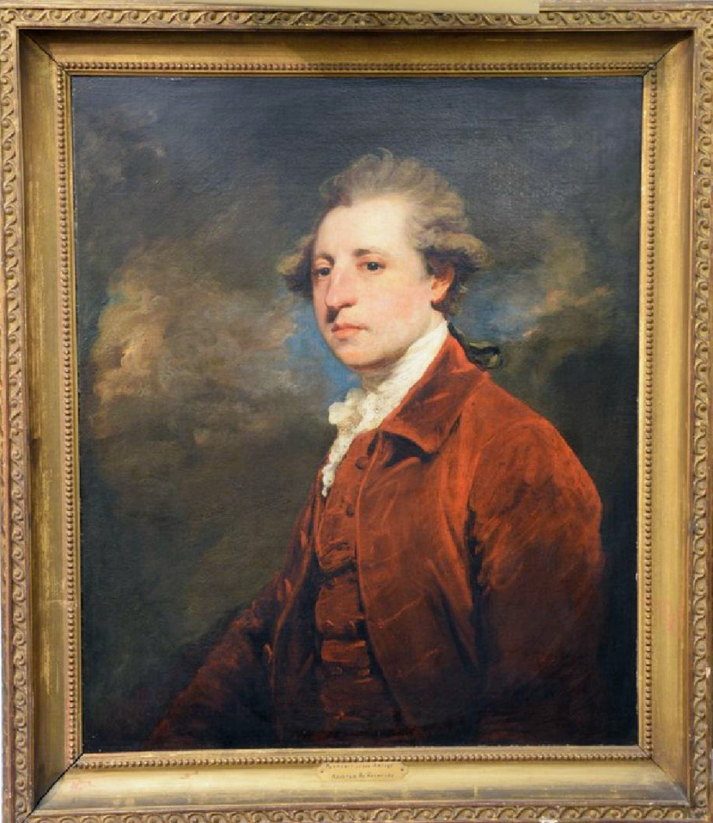 The top lot of the day went to this English portrait that was attributed to an artist in the circle of Sir Joshua Reynolds. It received a lot of attention from English bidders and went out at $30,000.