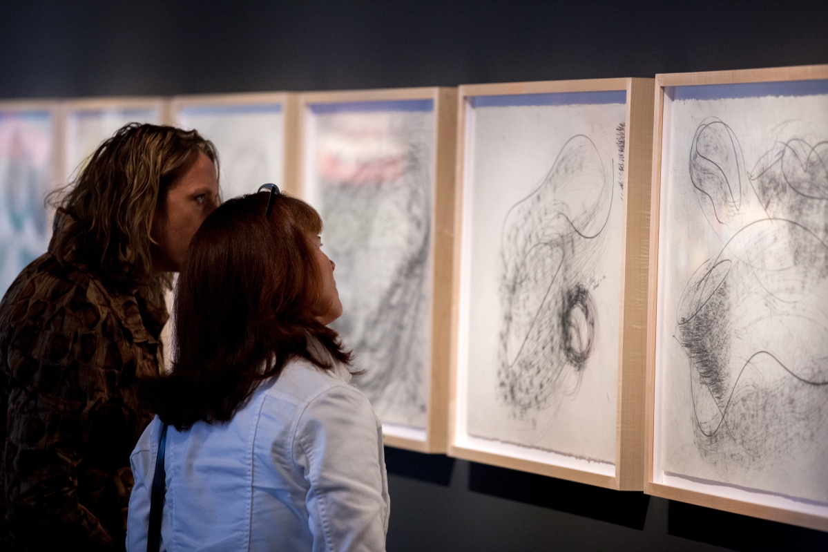 Chihuly Drawings exhibition at Museum of Glass, Tacoma, Wash., 2015.