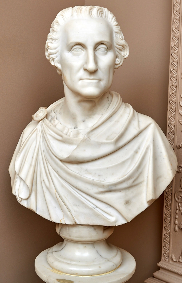 Another standout from the Palmetto Hall collection was this white marble bust of George Washington by Raimondo Trentanove, signed and dated 1824, that went far over its $2,5/3,500 estimate to attain $48,000.