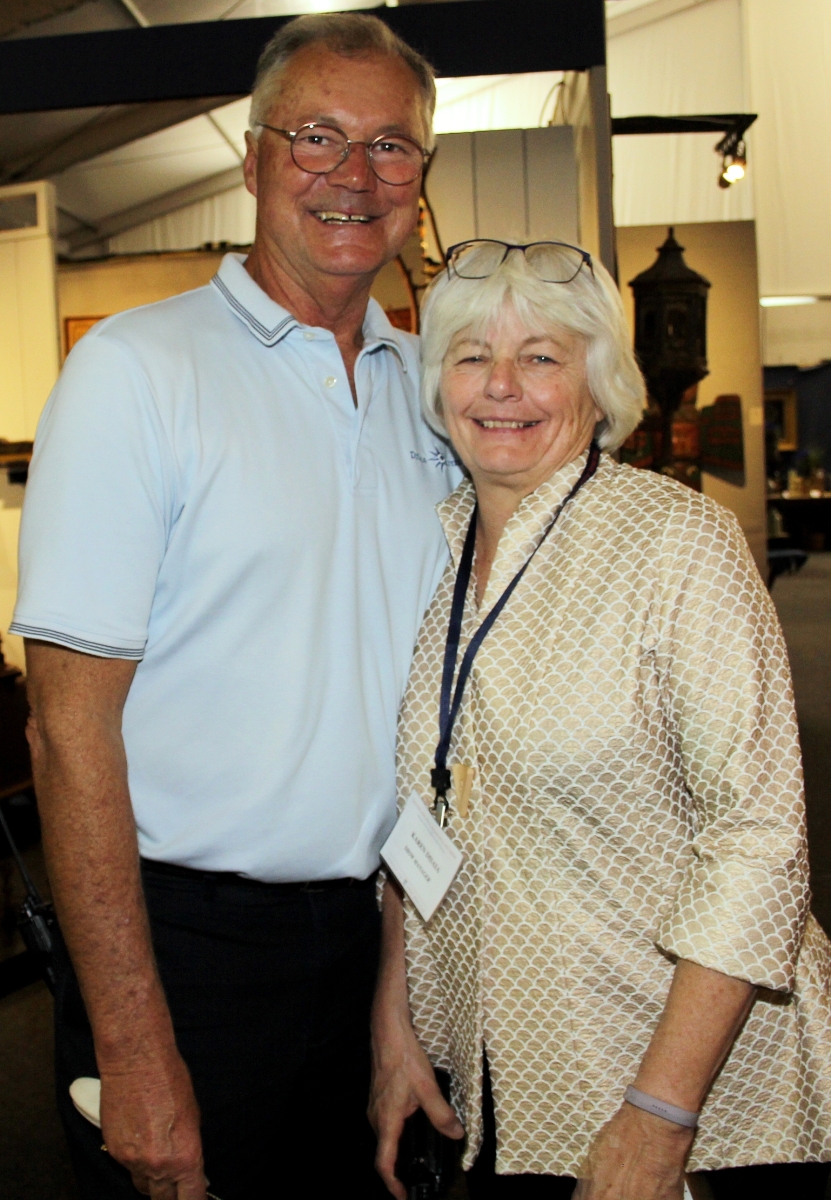 Ralph and Karen DiSaia, pictured, teamed up with Diana Bittel to manage the show.