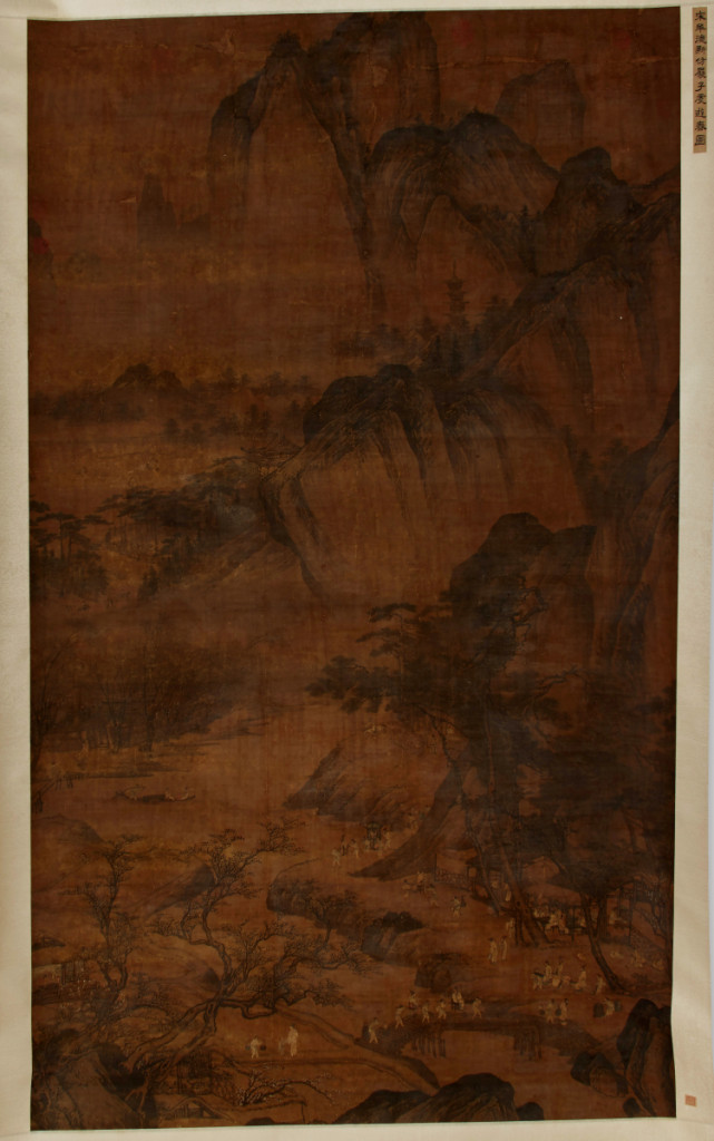 This Chinese scroll painting was the top lot of the sale, bringing much interest and drama to the auction before finally gavelling for $528,000.