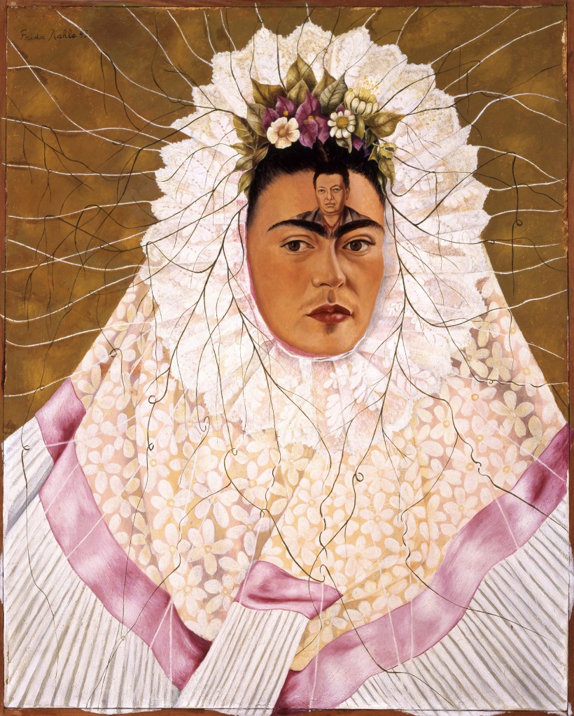 “Diego on my mind (Self-portrait as Tehuana)” by Frida Kahlo, 1943. ©2016 Banco de Mèxico Diego Rivera Frida Kahlo Museums Trust, Mexico, D.F. / Artists Rights Society (ARS), New York and the INBA.