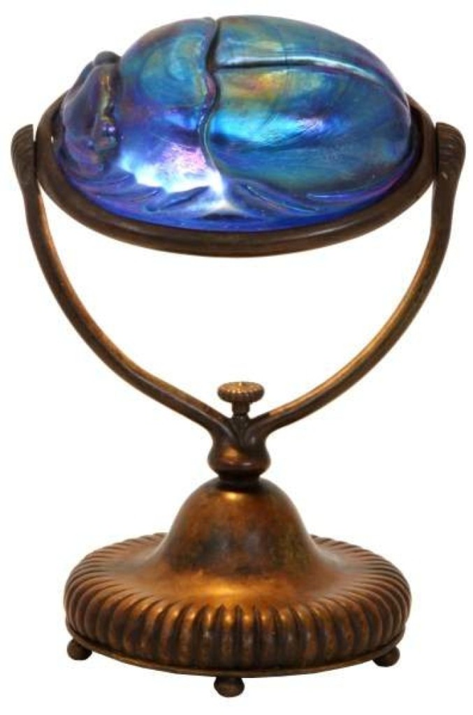 AB Fontaine's scarab lamp