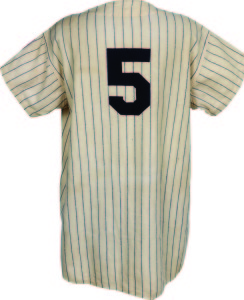 A classic. This 1950–51 Joe DiMaggio New York Yankees pinstripe uniform included both the player’s pants and jersey for the year of his final season. It brought $376,610.